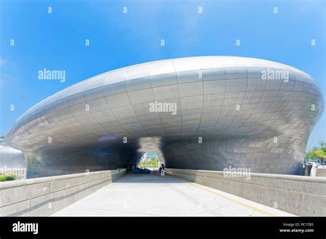 The Dongdaemun Design Plaza Also Called The Ddp Is A Major Urban