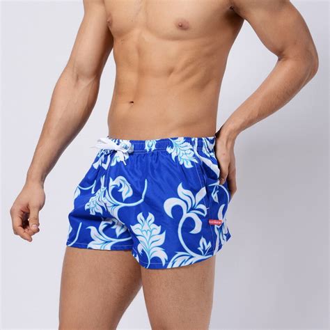 Austinbem Brand Sexy Men Shorts Summer Beach Shorts Swimwear Men Boardshorts Man Boxer Shorts