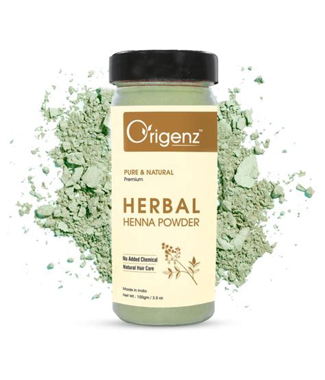 Origenz Premium Herbal Henna Powder For Hair Care Natural Henna 100gm