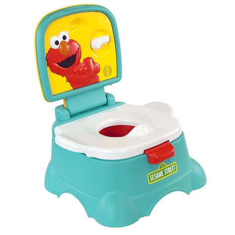 Sesame Street Elmo Hooray 3 In 1 Potty System Toilet Trainer Step