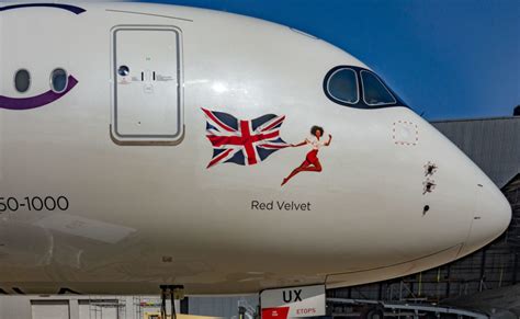 Virgin Atlantic Unveils New Flying Icon On Its Airbus A350