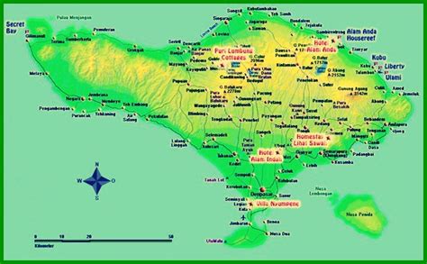 Bali Map Education