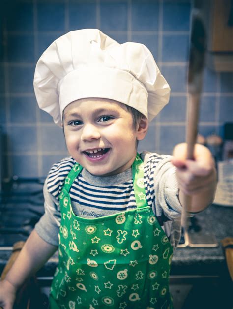 Happy Little Chef Free Stock Photo Public Domain Pictures