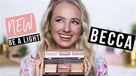 Becca Be A Light Face Palette Review And Swatches With Images Beauty Videos Becca