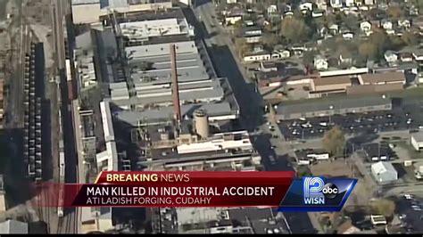 Accidents on land and at sea highlight the need for improved safety standards. Man killed in industrial accident - YouTube