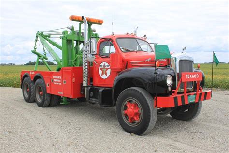 1965 Mack B 61 Wrecker Is Painted In Texaco Colors Historic