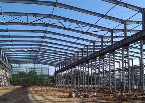 Large Span Steel Structure Workshop Building Warehouse Foundation