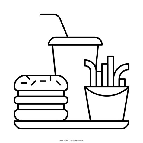 Dibujos De Comida Kawaii Para Colorear