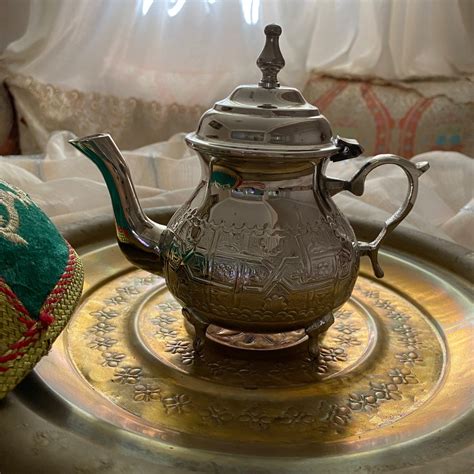 Traditional Handmade Moroccan Teapot Etsy