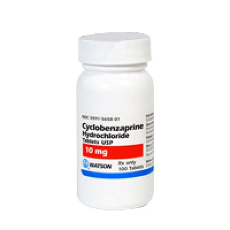 Cyclobenzaprine 180 Pills 10mg