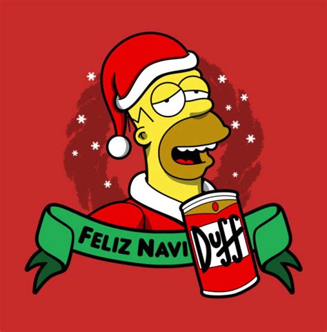 Homer Feliz Naviduff The Simpsons Christmas What Is Christmas