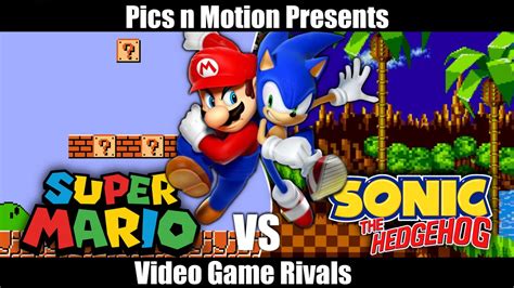 Video Game Rivals Episode 2 Super Mario Vs Sonic The Hedgehog