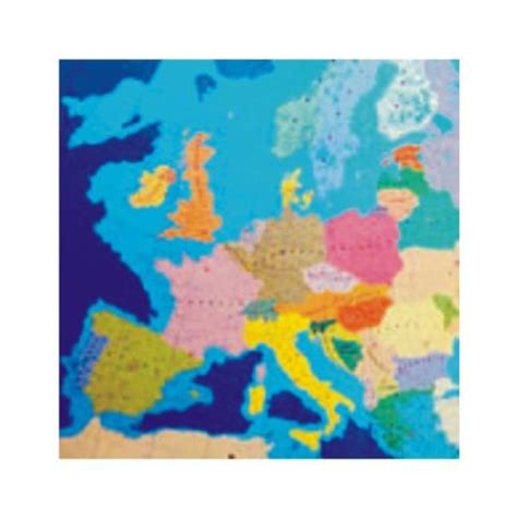 Mapa Europa Político Didacticos Jorcar