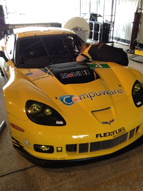 Jake Marks The Spot On Corvette Racings New C6r Livery Corvette