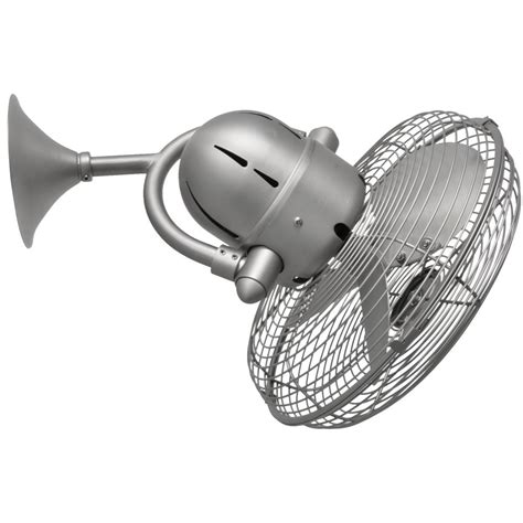 A wall mount fan is constructed in such a way that it can be mounted on the wall, this in turn, saves a lot of ceiling and floor space. Kaye oscillating wall-mount and ceiling fan, brushed ...