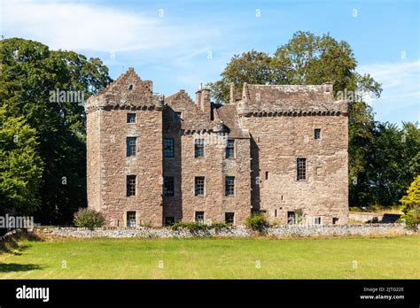 Huntingtower Castle On The Outskirts Of The City Of Perth Scotland