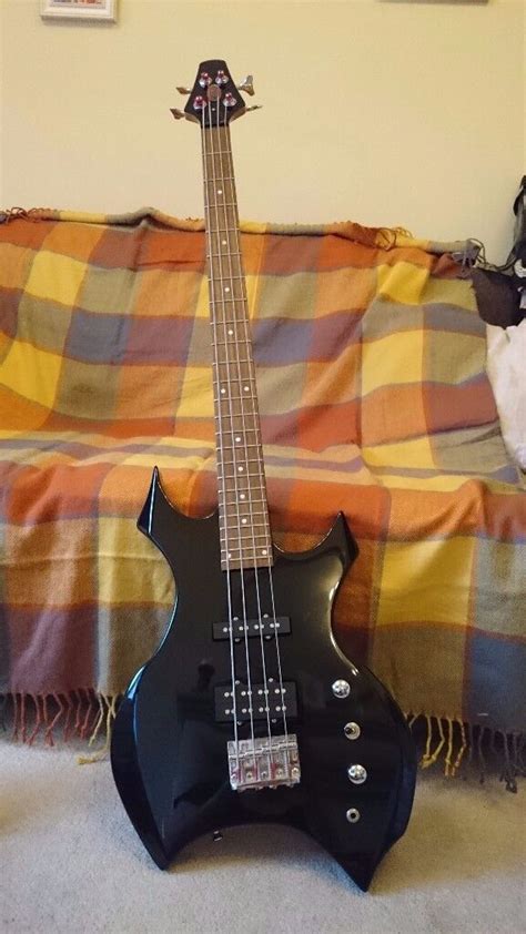 Stagg Heavy Metal Black Bass Guitar In Sunderland Tyne And Wear