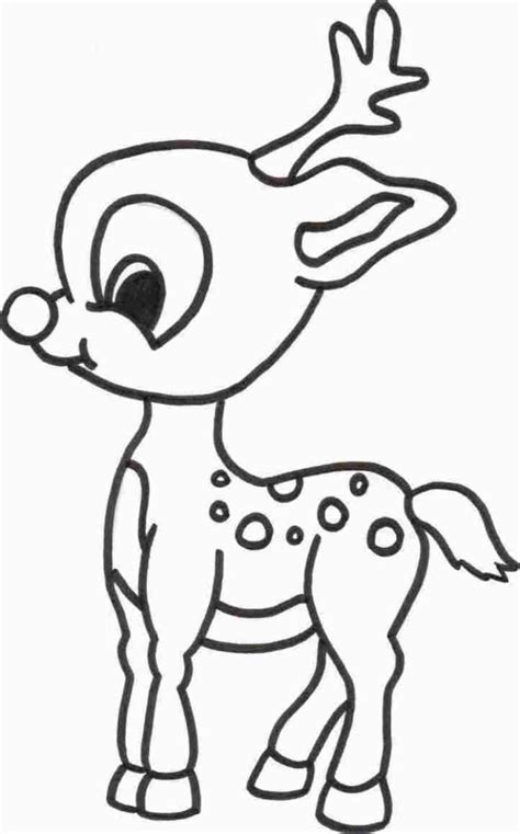 Daarom is er niets mooiers dan iemand een ingekleurd hartje cadeau. Baby Deer Coloring Page - Coloring Home