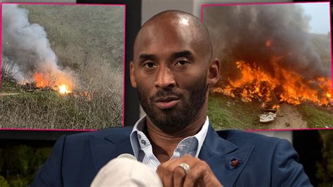 Terrifying Photos Kobe Bryant’s Fiery Helicopter Crash Scene