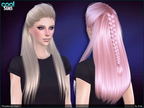 Sims 4 Hairs The Sims Resource Anto Primadonna Hairstyle