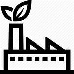 Factory Eco Icon Industry Icons Ecology Environment