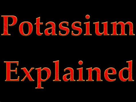 High potassium occurs when blood levels of potassium are higher than normal. Nursing Student Chronicles: Week 6: Sodium, Potassium, and ...