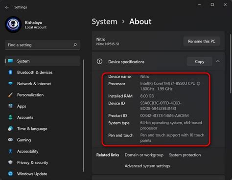 How To Check Hardware Specs Of Windows 11 Pc 8 Methods Explained 2023