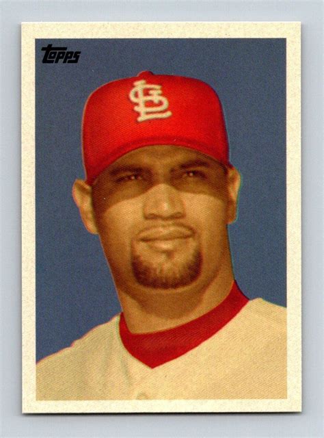 2007 Topps Wm16 Albert Pujols Ebay