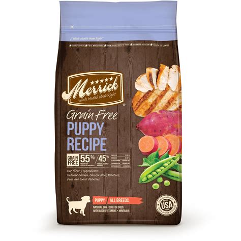 Merrick Grain Free Puppy Recipe Dry Dog Food 12 Pound Free Shipping Ebay