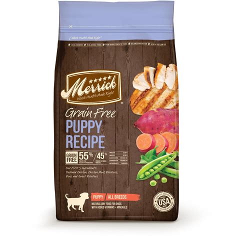 Merrick Grain Free Puppy Recipe Dry Dog Food 12-Pound Free Shipping | eBay