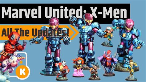 Marvel United X Men All The Updates Youtube