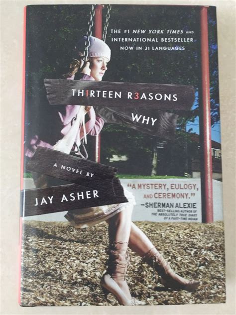 Livro Os 13 Porquês thirteen Reasons Why de Jay Asher em Inglês Capa