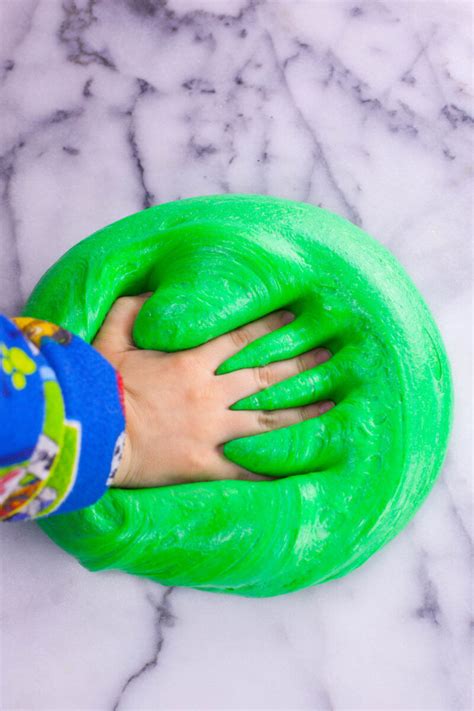 How To Make Easy Fluffy Slime Without Contact Solution If You Havent