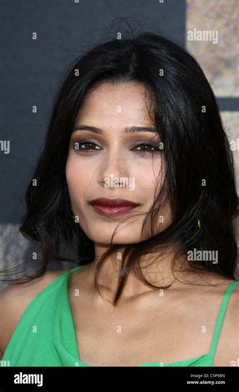 Freida Pinto Rise Of The Planet Of The Apes Los Angeles Premiere Hollywood Los Angeles