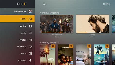 Why Is My Plex App Laid Out Like This Tv Model Is Samsung Un60j6200