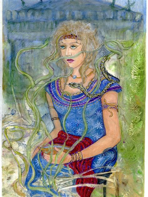 Pythia The Oracle At Delphi Etsy