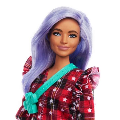 Barbie Fashionista Puppe 157 Schwarz Rotes Kleid Smyths Toys Superstores