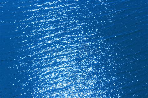 Blue Lake Water Like A Background Stock Photo Image Of Lake Sunlight