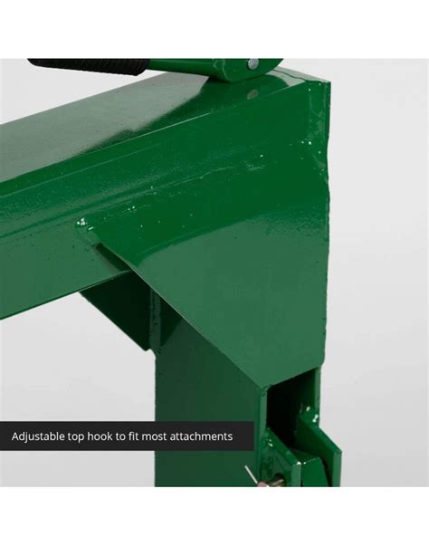 Titan Attachments Green Category 2 3 Point Quick Hitch