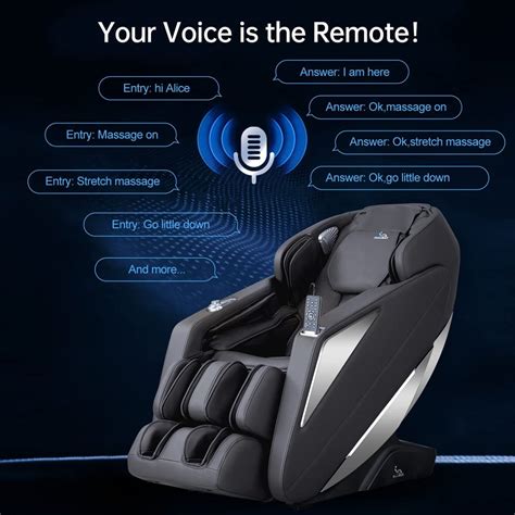 Massamax Massage Chair Full Body Zero Gravity Sl Track Recliner