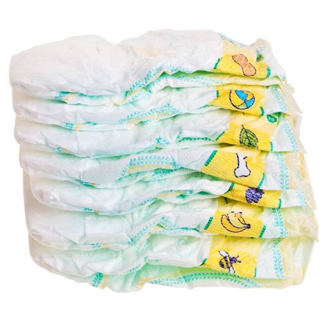 Disposable Colorful Baby Diapers Stock Image Image Of
