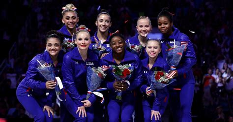 Us Women Gymnastics Team Roster 2016 Rio Olympics