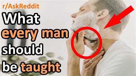 What Every Man Should Know According To Reddit YouTube