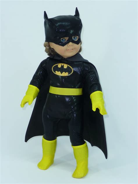 Bat Girl Doll Outfit For American Girl Doll Etsy American Girl Doll