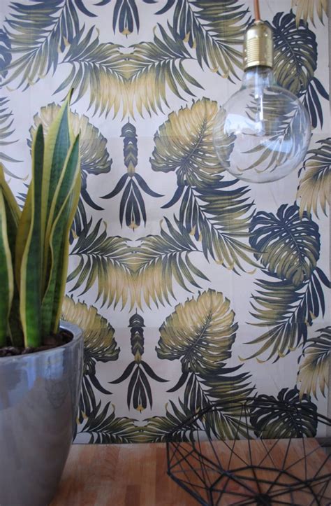 Vintage Tropical Wallpaper Tropical Wallpaper Tropical Print Exotic