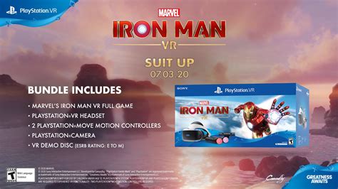 Sony Announces Marvel Iron Man Vr Playstation Bundle And Demo Download