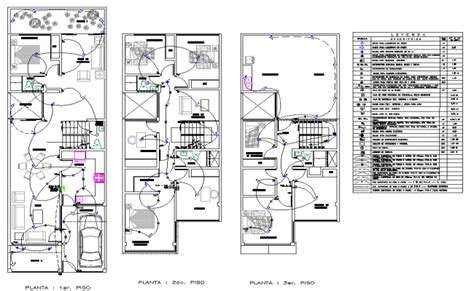 Download electrical legend dwg and general note autocad drawing that includes. Electrical house plan layout file (With images) | House ...