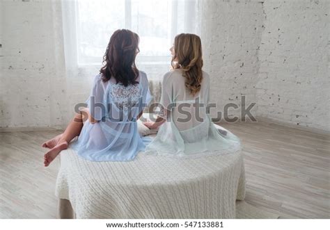 Lesbians Sexy Lingerie Stock Photo Shutterstock