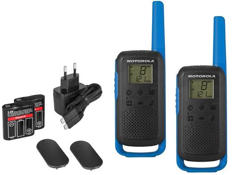 Motorola tlkr t92 floating walkie talkie. MOTOROLA T62 krótkofalówka walkie-talkie 8km biebieska ...