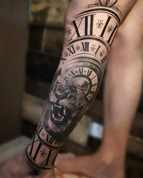 125 Best Leg Tattoos For Men Cool Ideas Designs 2021 Guide Thigh Tattoo Men Calf Tattoo
